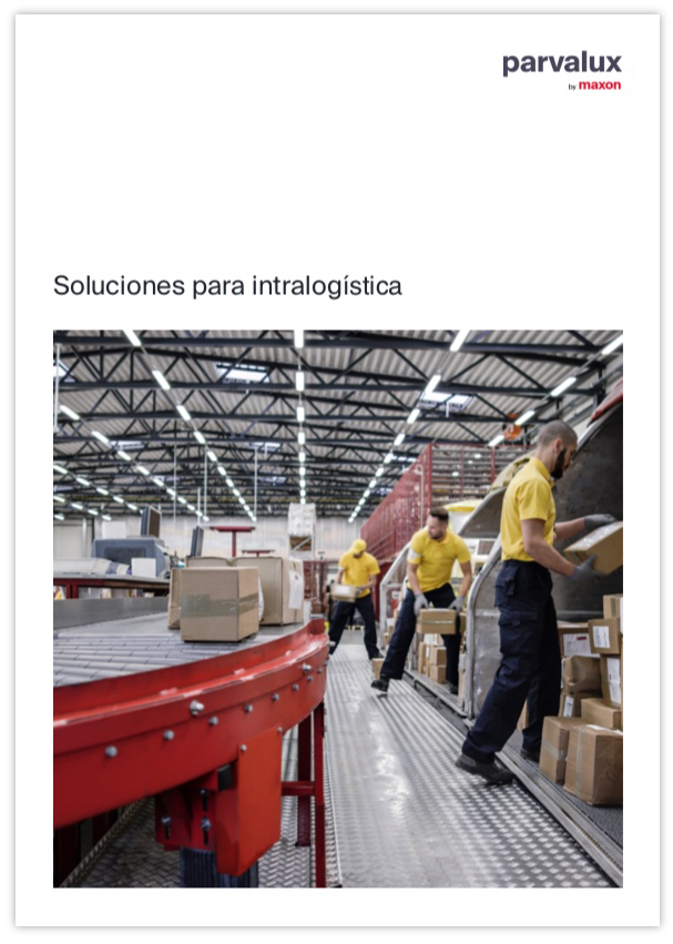 Accionamientos Parvalux para intralogística